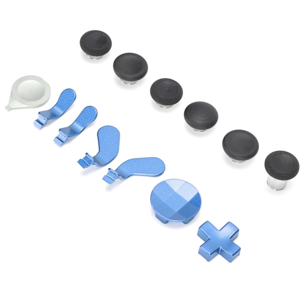 Spelkontroll Knapp Paddlar Set Gamepad Knapp Tillbehör Ersättningsset för Xbox Controller Blå