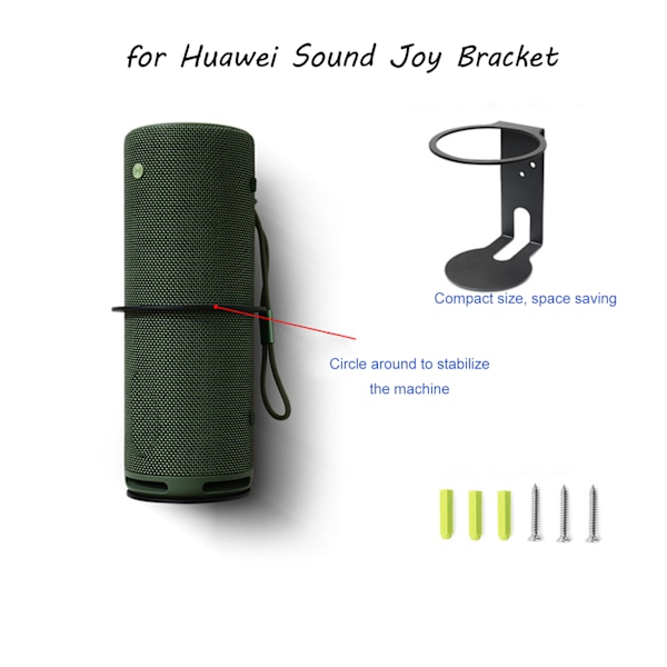 Bluetooth Högtalare Väggfäste Professionellt Högtalarväggfäste för Sound Joy Hemmakontor Garage Sovsal Uteplats