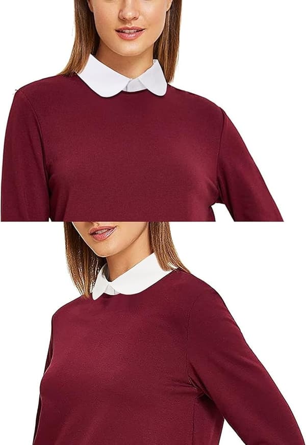 2-Pack - Detachable Collar - Black & White - (S/L) 125
