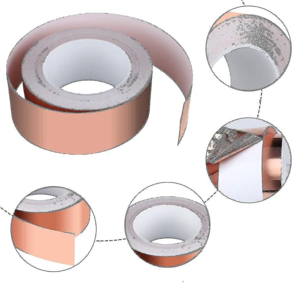 Alg kopparband 30m X 50mm, Vegena kopparfolietejp Emi kopparfolietejp-hao