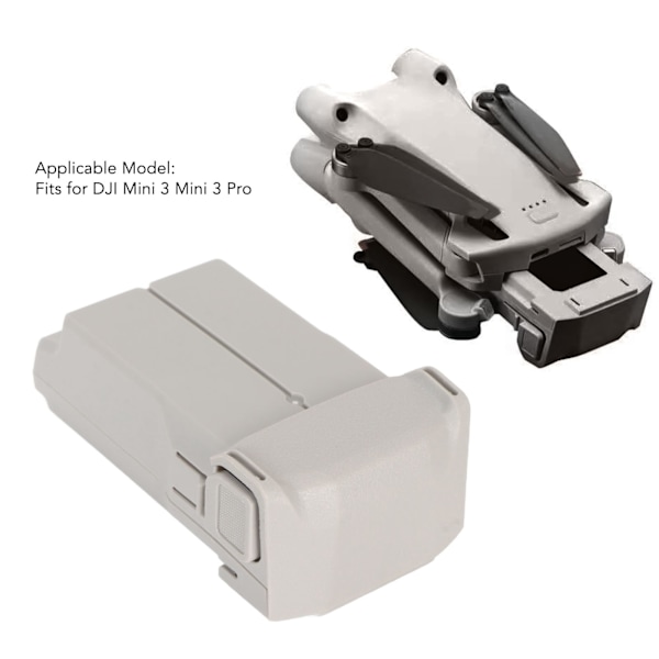 3850mah Intelligent Flight Battery Lång Standby Drönar Ersättnings Litiumbatteri för DJI Mini 3 Mini 3 Pro