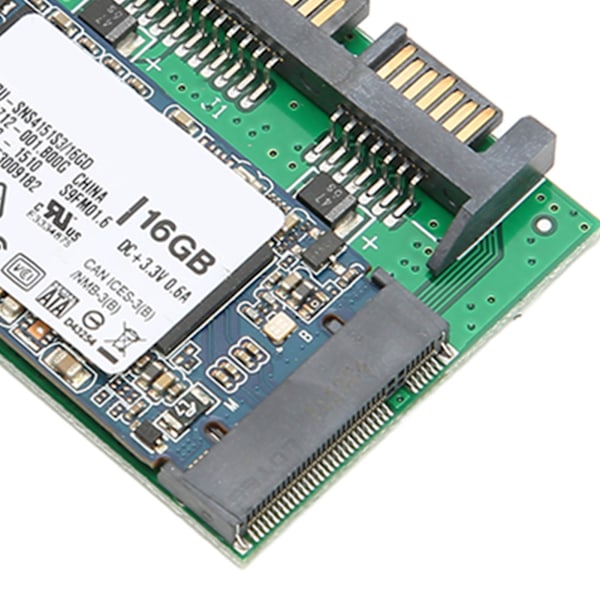 SATA Adapter M.2 SSD 2 i 1 Stor Kapacitet Stabil Pålitlig Portabel Plug and Play Datortillbehör 16GB