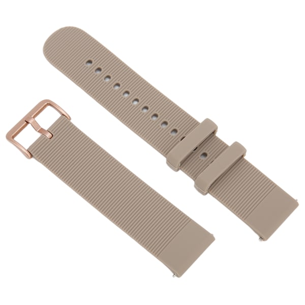 Justerbart silikonarmband för Amazfit GTS 3/GTS 3 PRO Andningsbart Smartwatch Klockarmband Grå