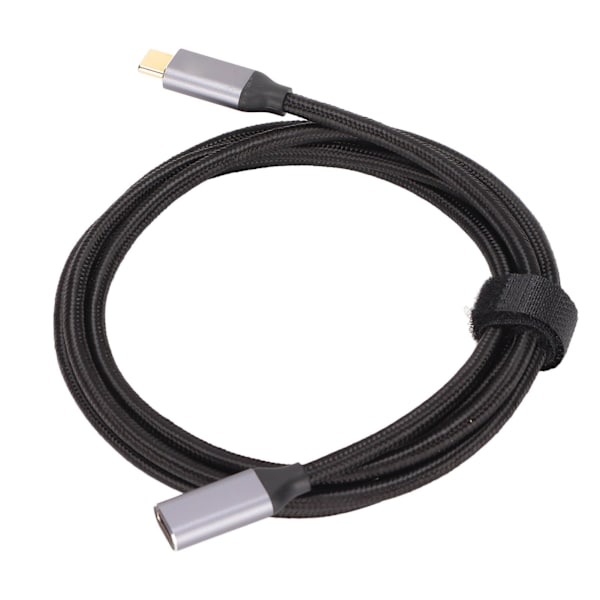 Typ C Förlängningskabel 4K 60Hz Upplösning 10Gbps Slitstark Typ C Hane till Typ C Hona med Aluminiumskal