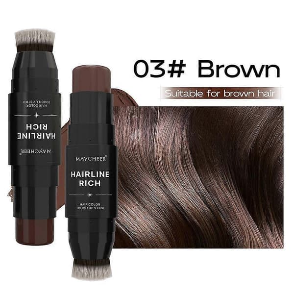 Hårlinjefyllingsstift - Vanntett rotfarge[TT] light brown 1pcs