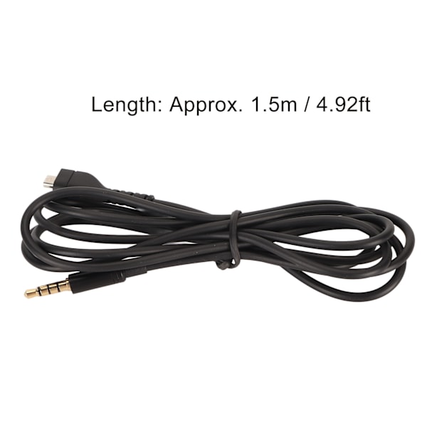 Ersättningsljudkabel för gamingheadset Mini syrefri koppar ersättningsljudkabel för SteelSeries Arctis 3 Arctis 5 Arctis 7 Arctis Prime Arctis