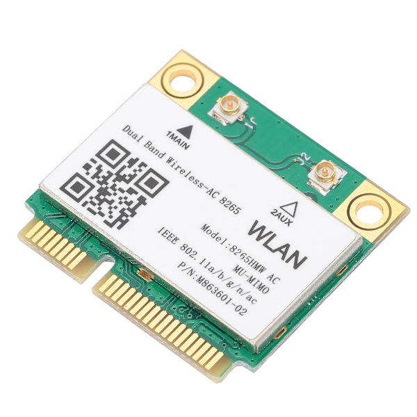 Trådlöst Nätverkskort 2.4G/5Ghz Mini PCIE WIFI 802.11ac 867Mbps Bluetooth 4.2 8265HMW