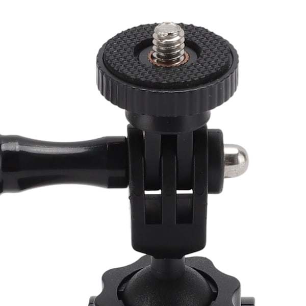 Bil Solskydd Videohållare 1/4in Skruv Adapter 360 Graders Rotation Snabbklämma för Insta360 Actionkamera
