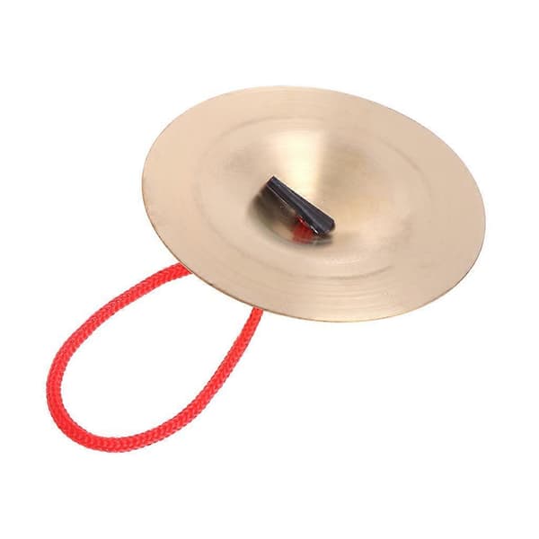Handcymbaler i koppar slagverk Orff-instrument barnpresent leksaker tidig utbildning