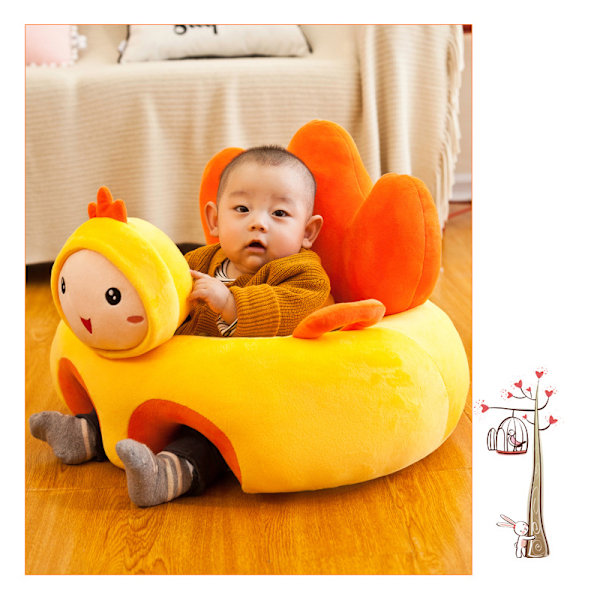 Babystödsits, Ergonomisk Design Babygolvsits för att Lära Sig Sitta i Alla Rum
