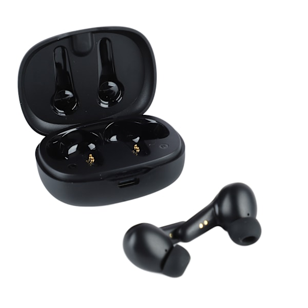True Wireless Hörlurar Brusreducering Låg Latens Stereo Bluetooth Hörlurar för Musik