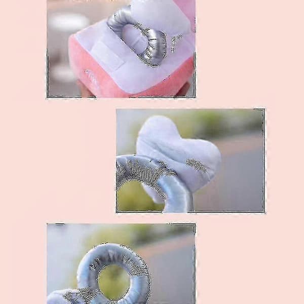 Creative Ring Box Plush Toy Love Diamond Ring Case Stuffed Couple Ring Surprise Gift Box Propose Keepsake Wedding Anniversary Gift Y[TT]