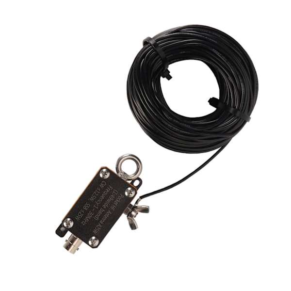 Bärbar HF Ändmatad Antenn 1‑30MHZ FE8 CW SSB 1:49 Balun Kortvåg Fick Ändmatad Radioantenn För Utomhusbruk