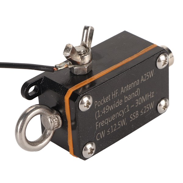 Bärbar HF Ändmatad Antenn 1‑30MHZ FE8 CW SSB 1:49 Balun Kortvåg Fick Ändmatad Radioantenn För Utomhusbruk