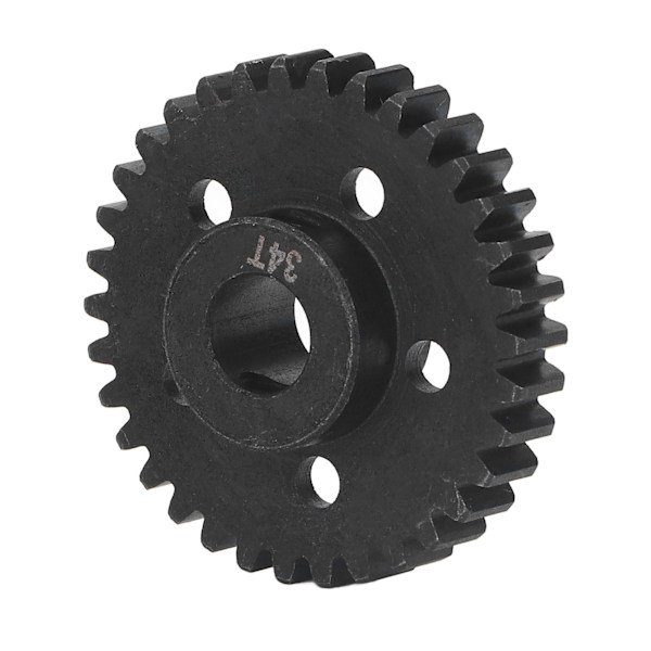 Spoldrev Stål Rostfritt Stabil Prestanda RC Växellåda för Arrma 1/7 1/8 Serie 34T Svart