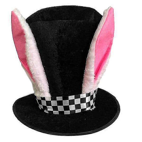 Easter Bunny Hat Easter Bunny Hat Top Hat Rabbit Ears Top Plush Hat[TT]
