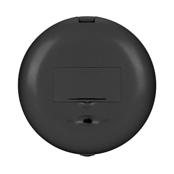 3,5 tum LED-spegel 1X 10X Förstoring Dubbelsidig Sminkspegel för Hemresor Inbyggt Batteri Svart