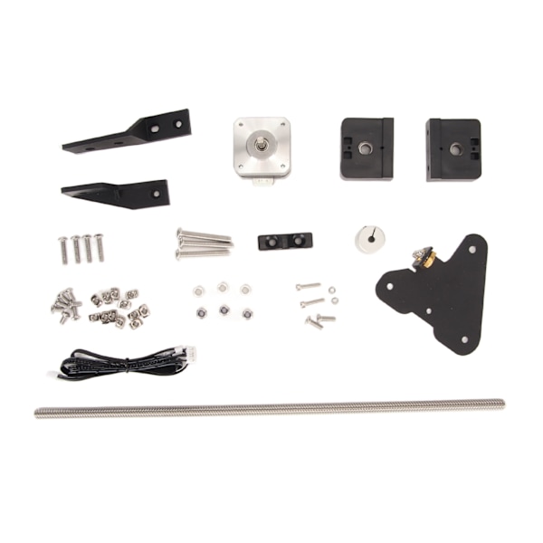 Dubbel Z-axel Kit Stabil Struktur Stark Metall Enkel Installation Ledarsskruv Uppgraderingskit för Ender 3 Pro V2 3D-skrivare