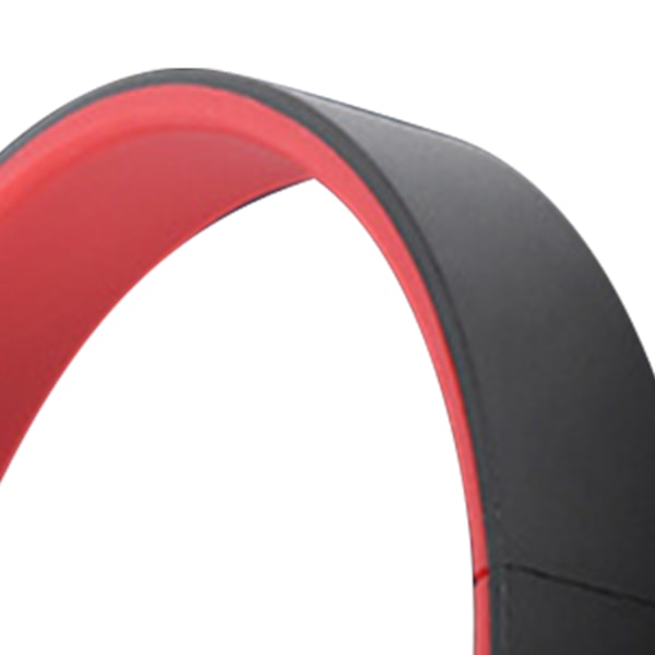 Bluetooth-headset med RGB-ljus, djup bas, brusreducering, bekvämt, vattentätt, hopfällbart trådlöst gamingheadset, svart röd