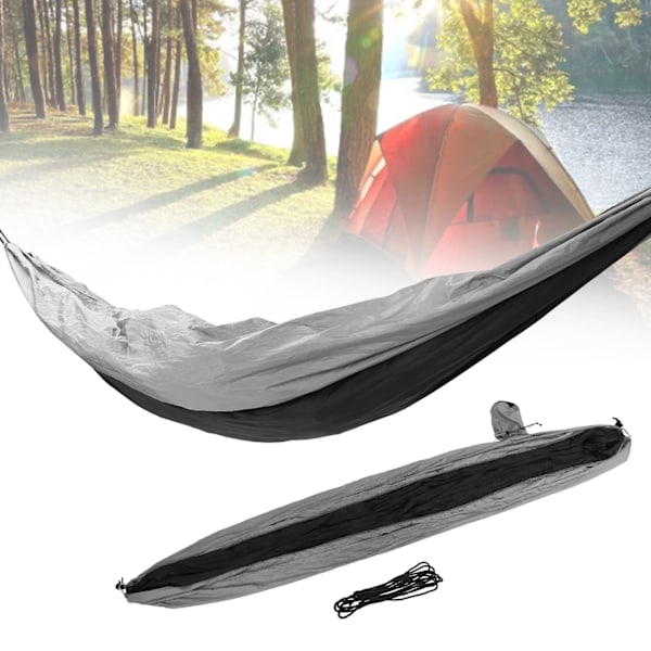 260x140cm Camping Hammock High Strength Outdoor Single Double Portable Hammocks with Strap