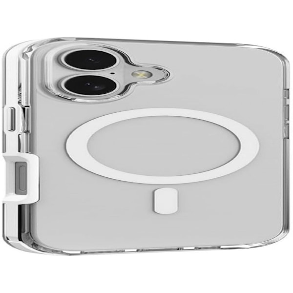 Magnetiskt skal för iPhone 16 Pro Max med kamerakontrollknapp, kompatibelt med MagSafe, [Fullständigt kameraskydd]