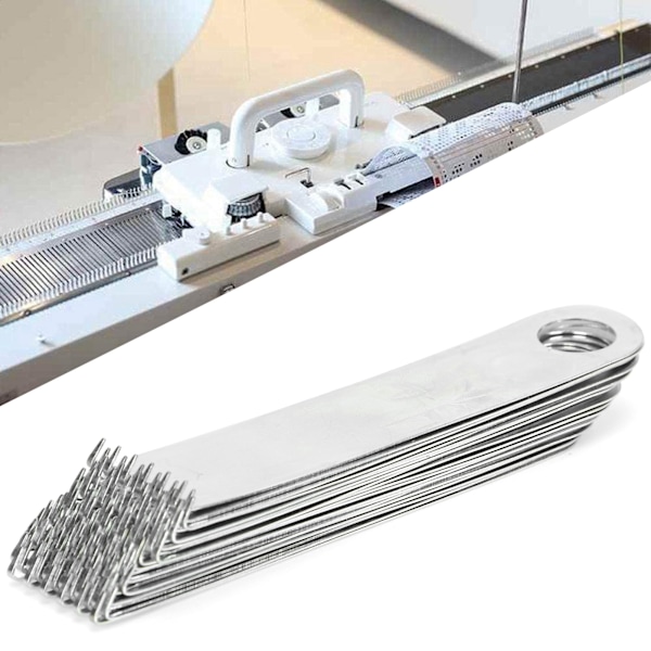 20Pcs Hine Weight Hanger Hook Stainless Steel 6‑Teeth Blocking Combs for Knitting Sewing Machine