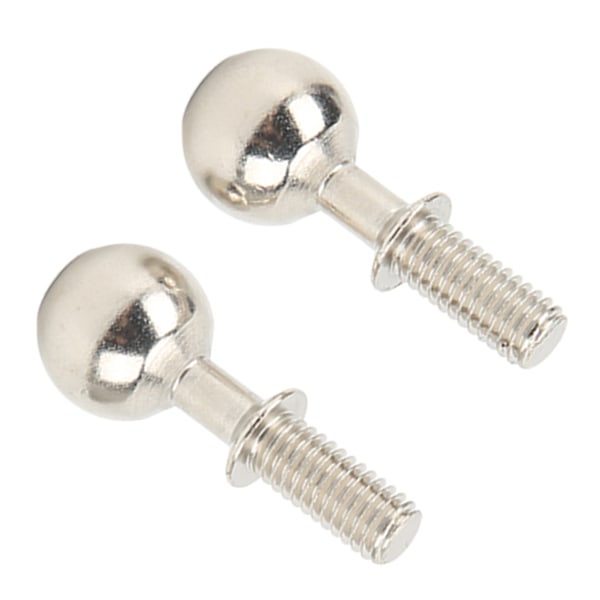 2 st RC Pivot Ball Stål Rost Slitstark RC Biltillbehör för 1/7 1/8 RC Bilar