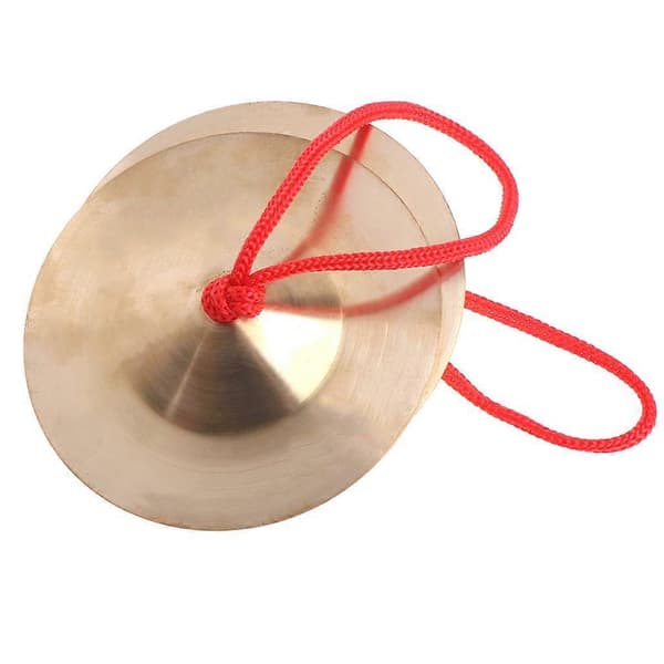Handcymbaler i koppar slagverk Orff-instrument barnpresent leksaker tidig utbildning