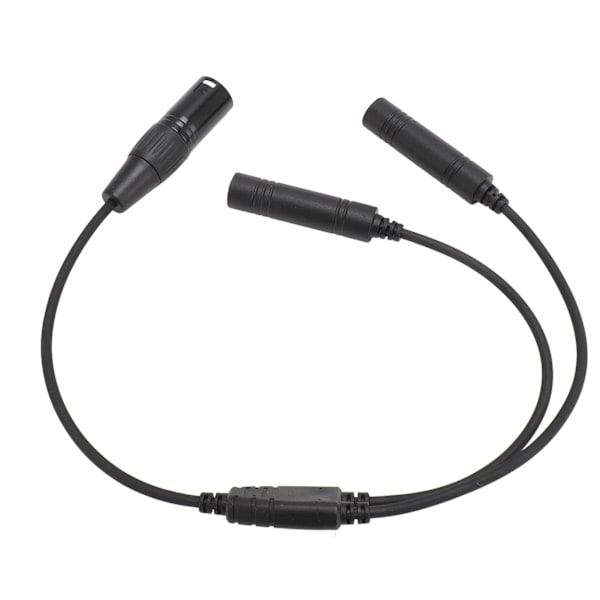 Flyghörlursadapter Professionell GA Dubbelkontakt till för Airbus 5-Pin XLR Hörlursadapter för De Flesta Flyghörlurar