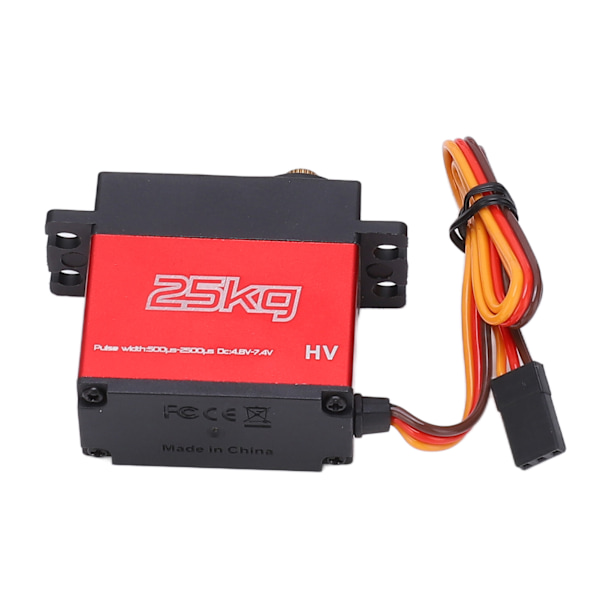 S3650 2300KV børsteløs motor 60A børsteløs ESC med 25KG metal servo combo til 1/10 RC bil