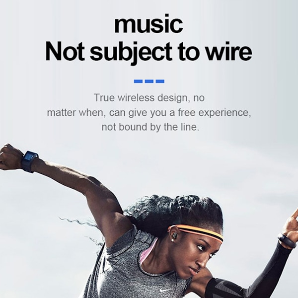 Mini Bluetooth Hörlur Minsta Trådlösa Osynliga Hörluren
