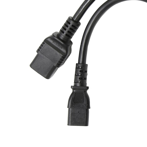 IEC320 C19 IEC320 C13 till IEC320 C20 Strömkabel Professionell Standard Y-splitterkabel för Dator HDTV Monitor