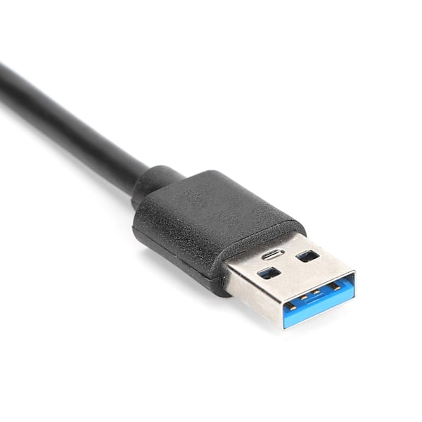 USB 3.0 HUB 4 Portar Höghastighets Slimmad Lättviktig Hot Plug USB-splitter för Windows / OS X / Linux