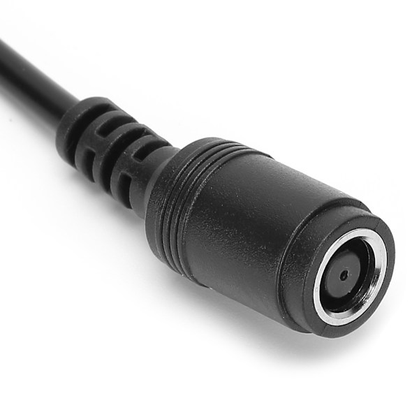 2 st Adapter Hona till Hane Svart för HP/Dell Rak till Vinkel 7.4 x 5.0mm till 4.5 x 3.0mm