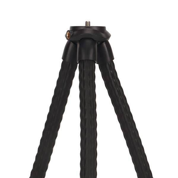 Mini Flexibelt Stativ 1/4 Tum Skruv Portabelt Stativ med Dold Telefonhållare Blixtskofäste för Kamera Telefon