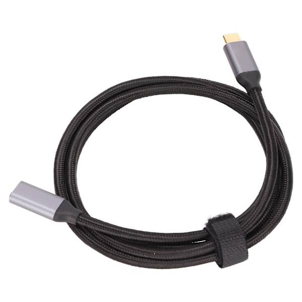 Typ C Förlängningskabel 4K 60Hz Upplösning 10Gbps Slitstark Typ C Hane till Typ C Hona med Aluminiumskal