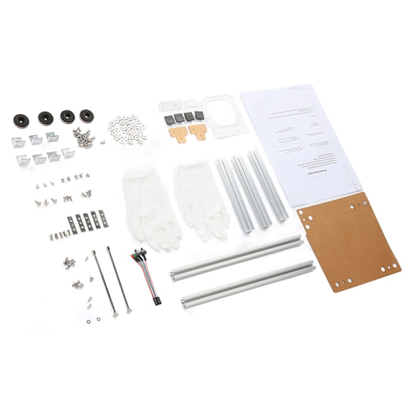 ITX Dator Öppet Chassi Fäste Bra Värmeavledning Delad Hårdvarustruktur Aluminiumlegering DIY Bare Frame för Hemmet