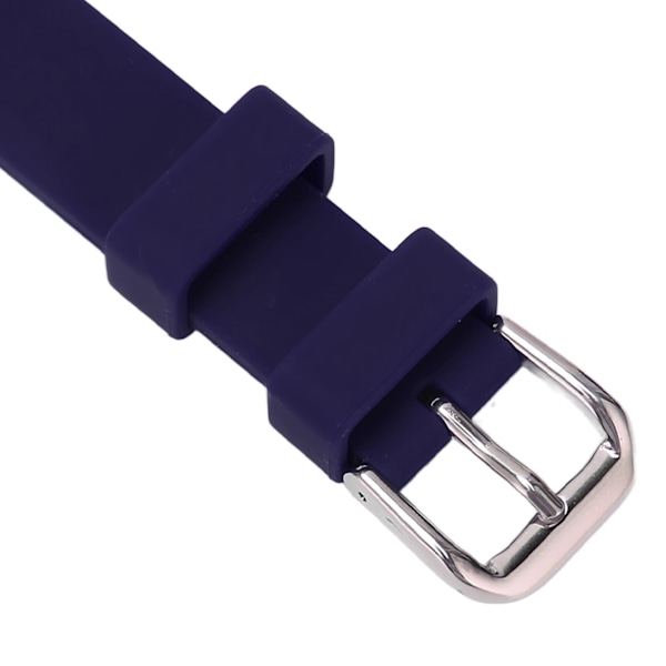 Klokkearmbånd med etui erstatning silikon armbånd armbåndsur tilbehør for Oppo Free Blue