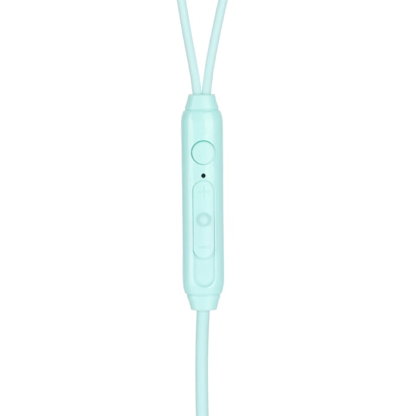 Typ C Hörlurar Telefonhörlurar Brusreducering Volymkontroll Telefon Earbuds för Huawei Blå Grön