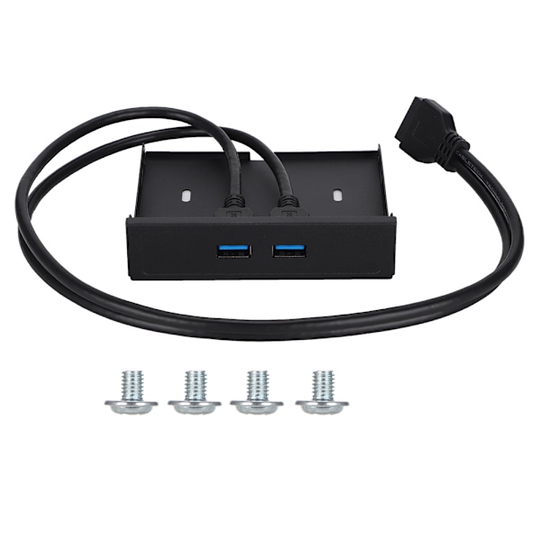 20-Pin Dubbel USB 3.0 HUB Floppy Bay Frontpanel Fäste Expansionsadapter