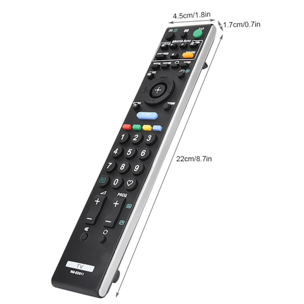 Universell LED TV-fjärrkontroll Smart Fjärrkontroll Ersättning för Sony RM-ED011