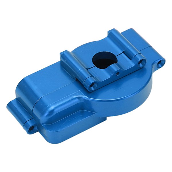 Central Växellådshus Aluminiumlegering Uppgraderingsdel RC Mellanväxellåda Fodral för Traxxas LaTrax 1/18 RC Bil Blå