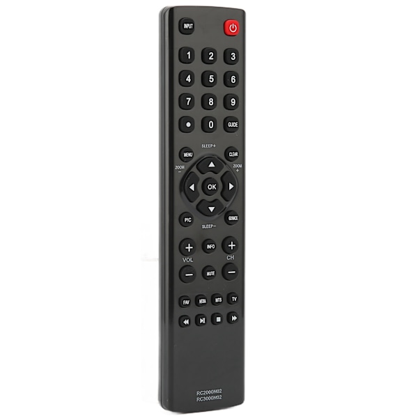 Ny TV-fjärrkontroll Ersättning Universal TV-fjärrkontroll Passar för TCL RC2000N02 RC3000N02 TV