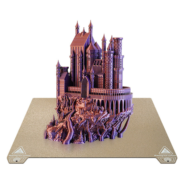 3D-skrivare Pulverlackerad PEI Flexibel Stål Magnetisk Byggplatta 235 * 235mm för Creality Ender 3 S1 Pro, Ender 3, Ender 3 Pro, Ender 3 Neo, Ender 3