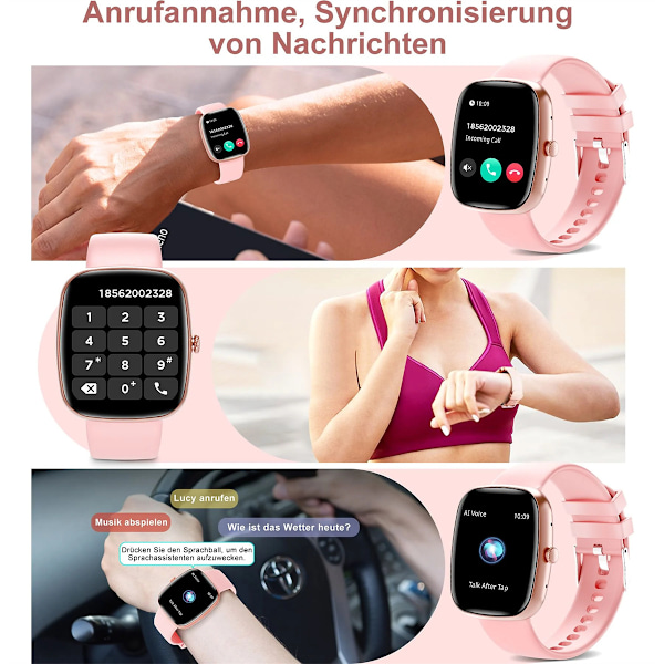 1,83\" Tum Fitness Tracker, IP67