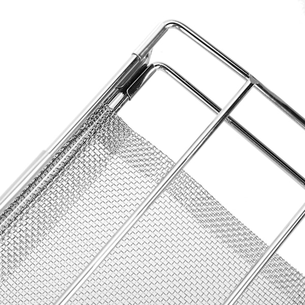 Stainless Steel Foldable Toaster Rack Handheld Portable Outdoor Picnic Toast Rack Tray