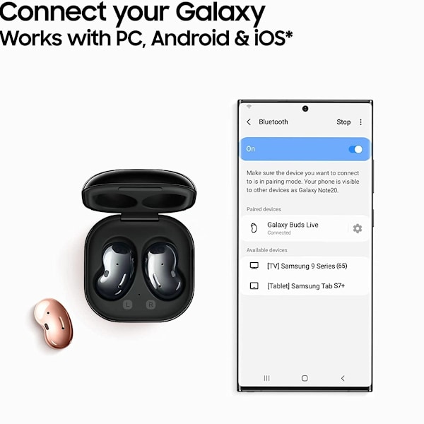Aktiv brusreducering TWS Öppen Typ Trådlösa Bluetooth 5.0 Hörlurar för iOS & Android