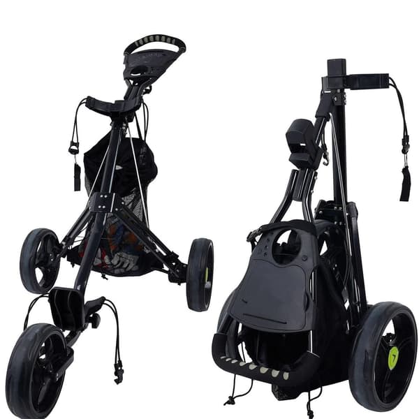Opbevaringstaske til Golfvogn - Oxfordstof & Mesh Organizer 114