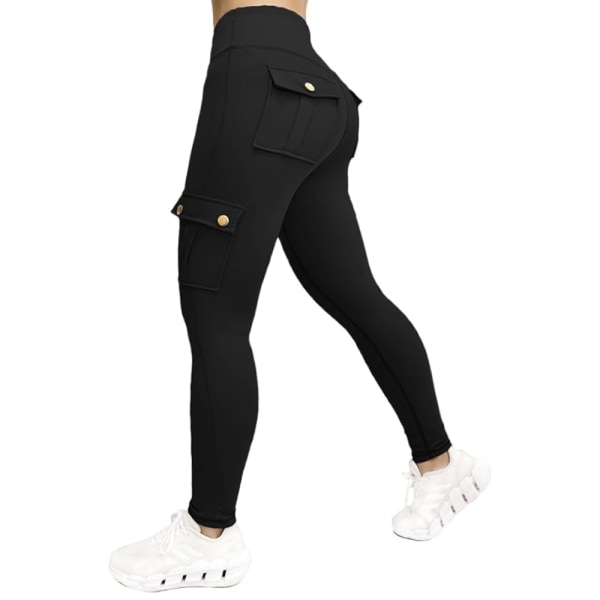 1 STK Pocket Workwear Fitness Bukser - Svart black XL