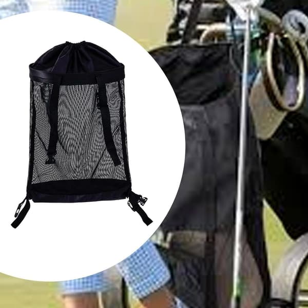 Golf Cart Storage Bag - Oxford Cloth & Mesh Organizer 114